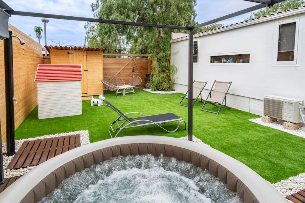 Private Paradise On Cozy Campsite, Jacuzzi, Netflix Las Galletas Exterior photo